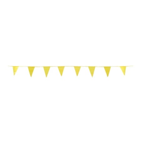 Mutual Industries Flag, Yellow, 2in Wide x 100ft Length, Plastic 15991-41-100